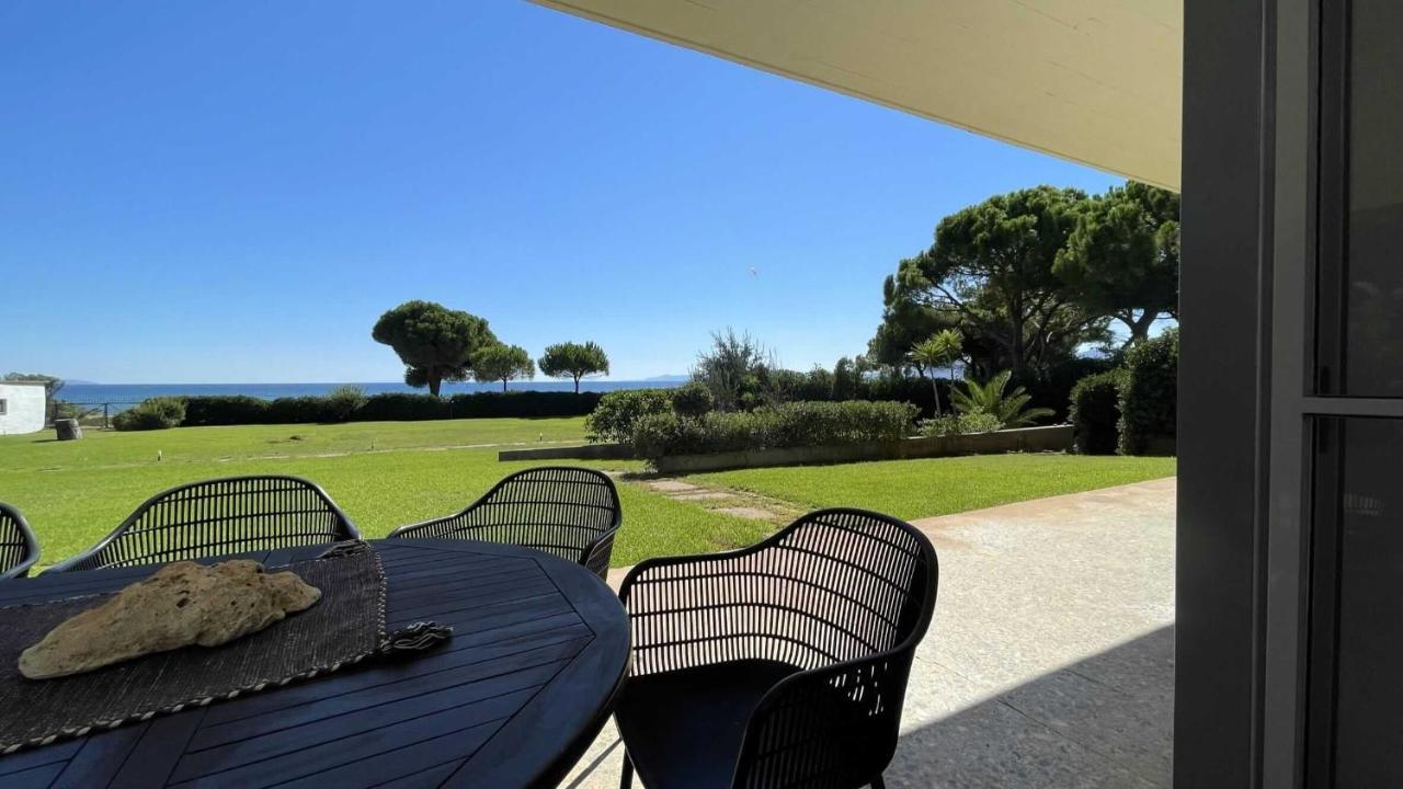 Beachfront Villa Hoopoe Schinias, Marathon Exteriör bild